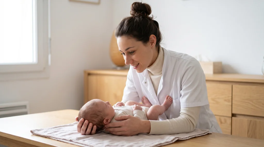 Première visite chez l'ostéopathe pour bébé : à quoi s'attendre ?